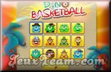 jeu dino basketball