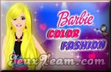 barbie la poupee la plus fashion color de la planete