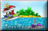 course de rapidite en jet ski par bob eponge