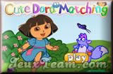 Jeu cute dora matching