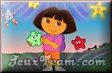 si tu veux apprendre l'anglais et partir a l'aventure alors suis Dora atravers ces petits jeux